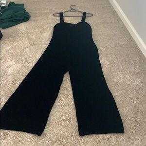 Velvet black madewell jumpsuit
